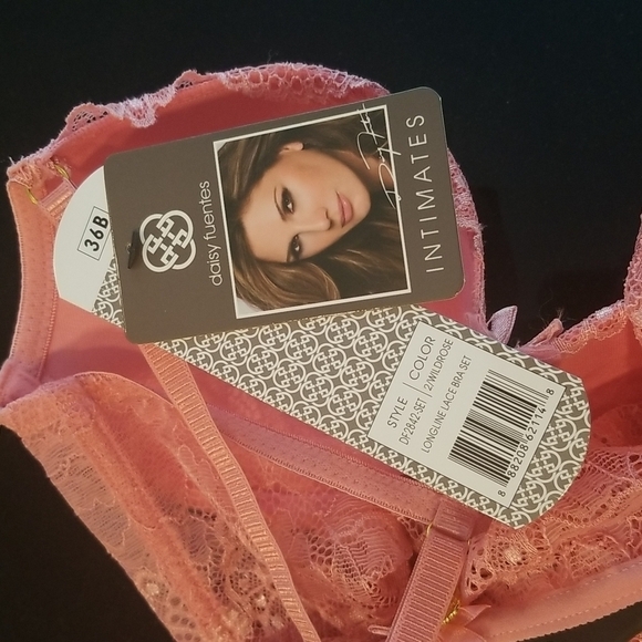 💕DAISY FUENTES💕 Longline Lace Bra Set - Picture 9 of 11